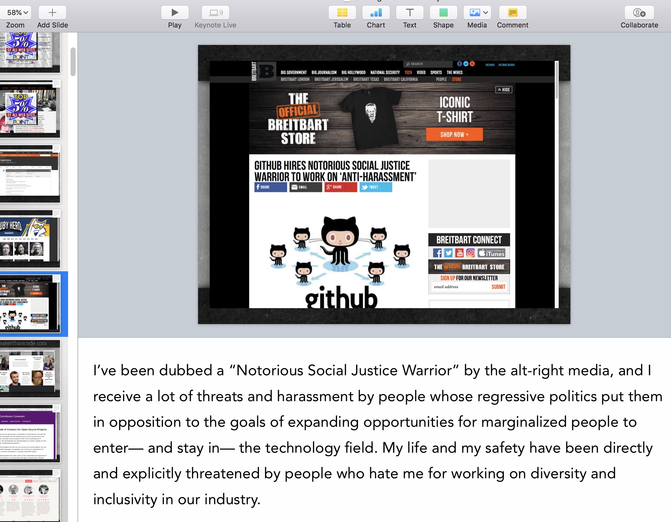 Coraline Ada Ehmke's social justice warrior slide